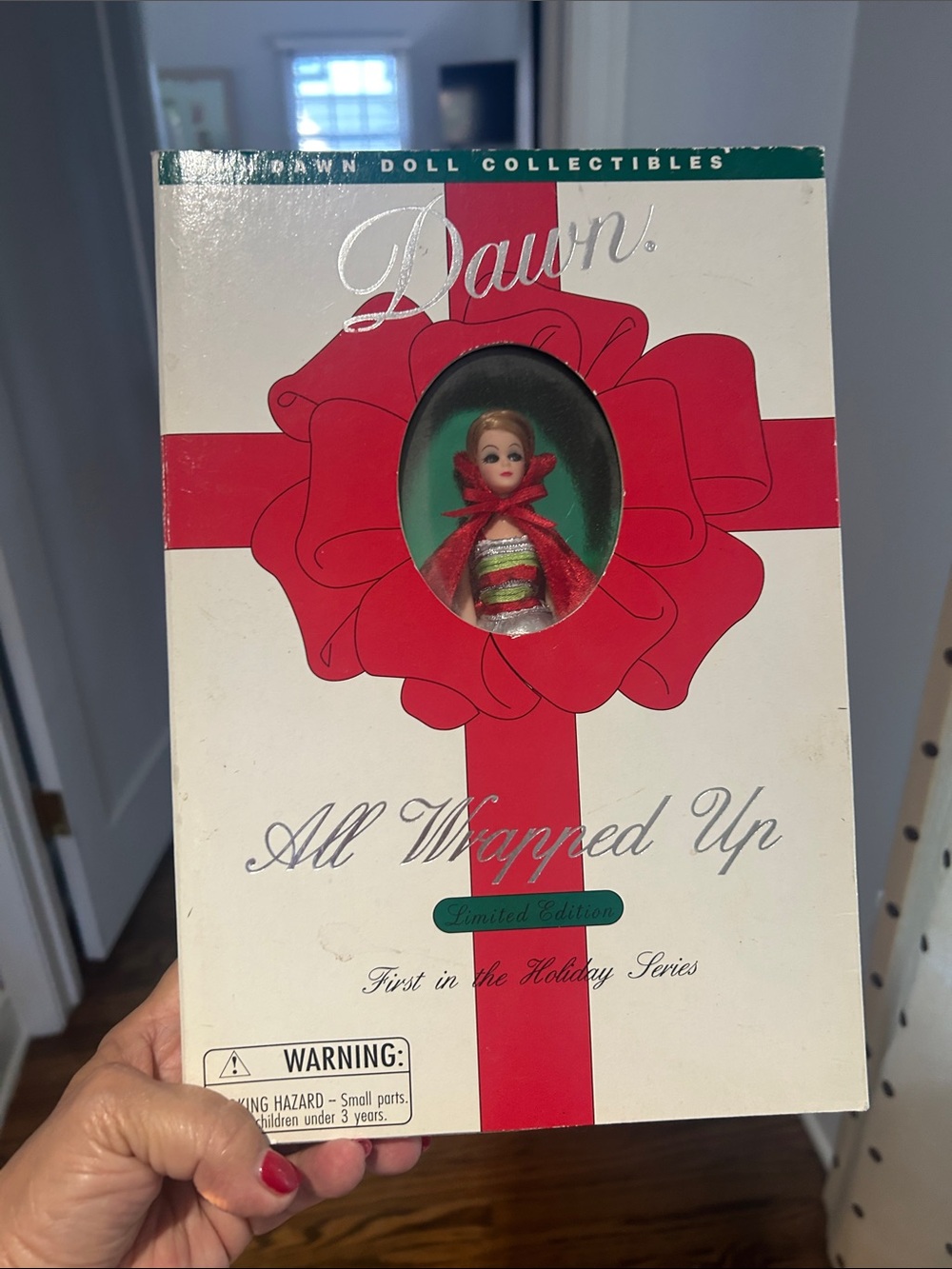 Dawn "All Wrapped Up" Holiday Doll in Gift Box - Red & White. Limited Edition